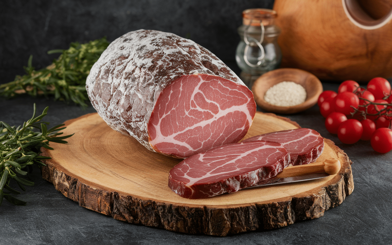 selection de jambon a la broche boucherie