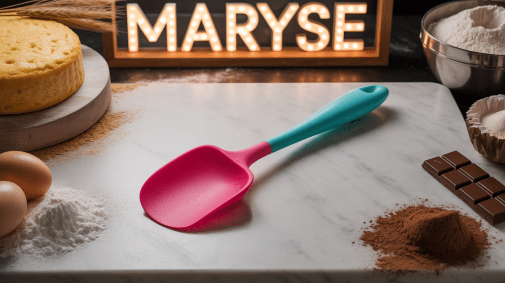 cuisine une maryse spatule silicone ingrédients pâtisserie