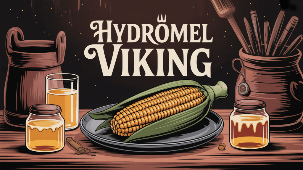 hydromel viking corne à boire miel doré ambiance nordique