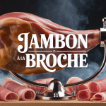 jambon a la broche dore sur braises