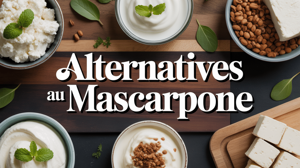 Par quoi remplacer la mascarpone vue cuisine ingrédients