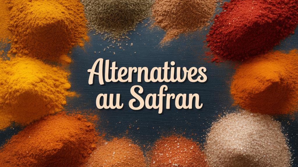 Par quoi remplacer le safran cercle d'épices variées sur bois