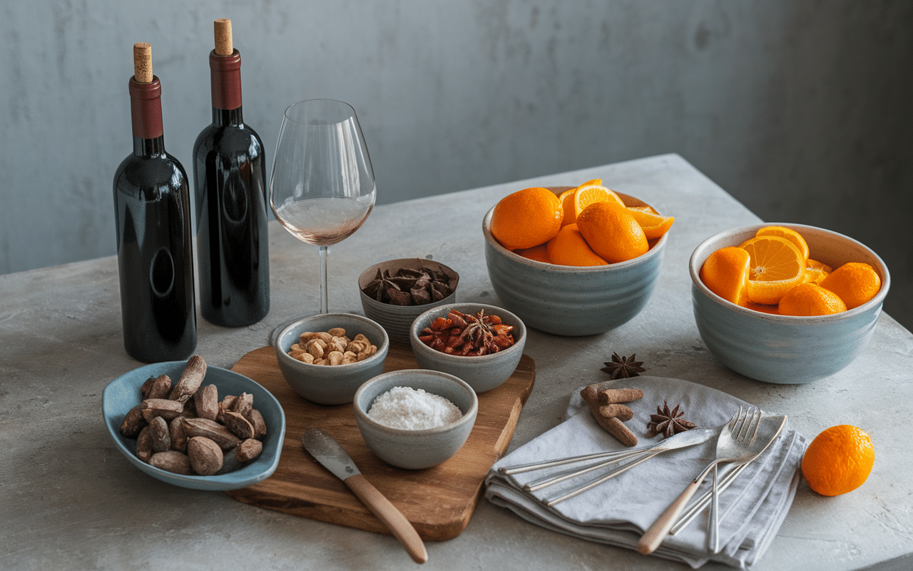 recette vin chaud 10 litres ingrédients proportions