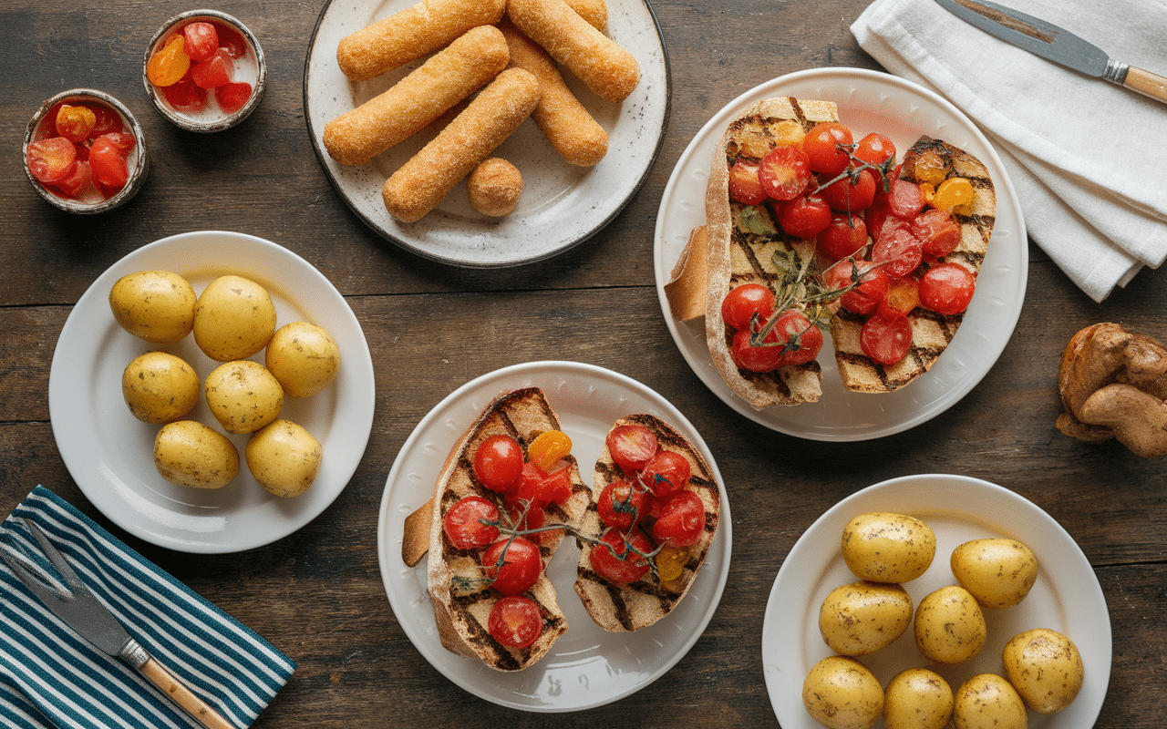 assiettes tapas barcelone traditionnelles