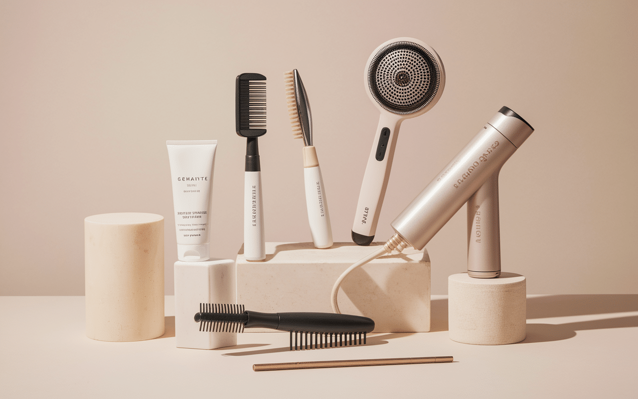 outils coiffure tutoriel coupe banane