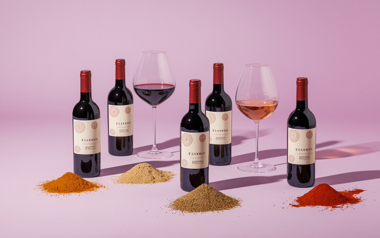 Vins méditerranéens et épices pour couscous vin pour couscous