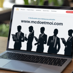 interface www.mcdoetmoi.com portail employé sur ordinateur