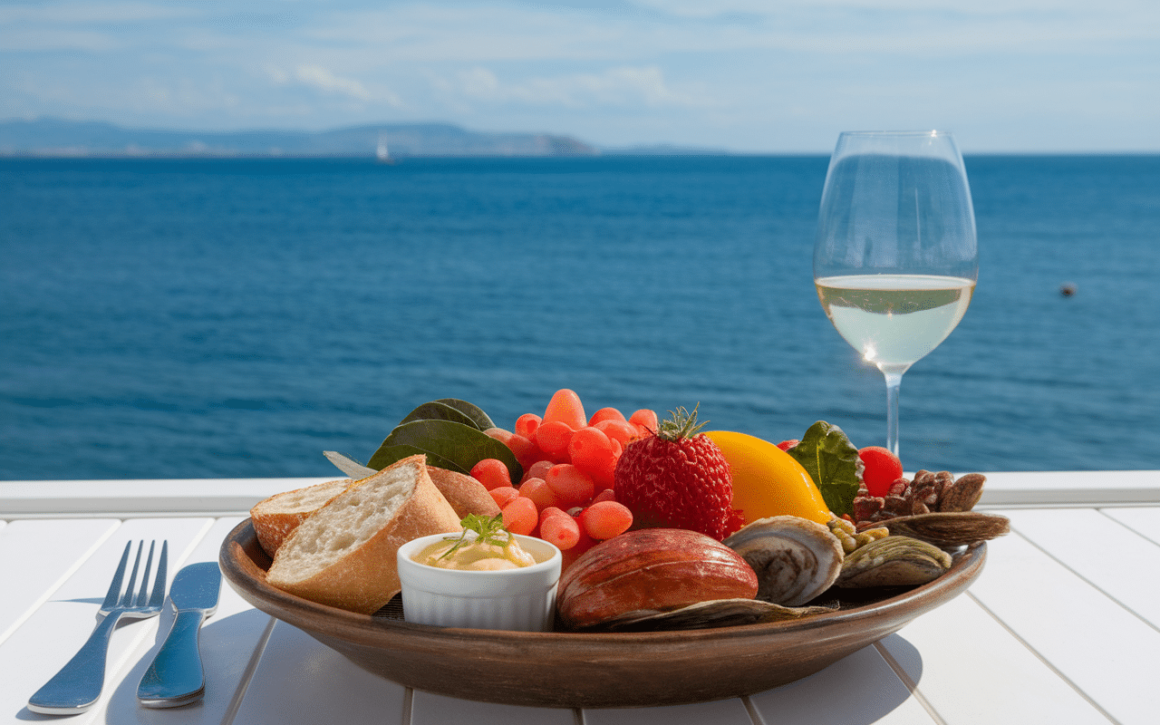 Fruits de mer bar du soleil Arcachon