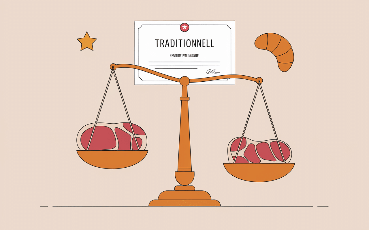 Balance et certificat boucherie halal Perpignan