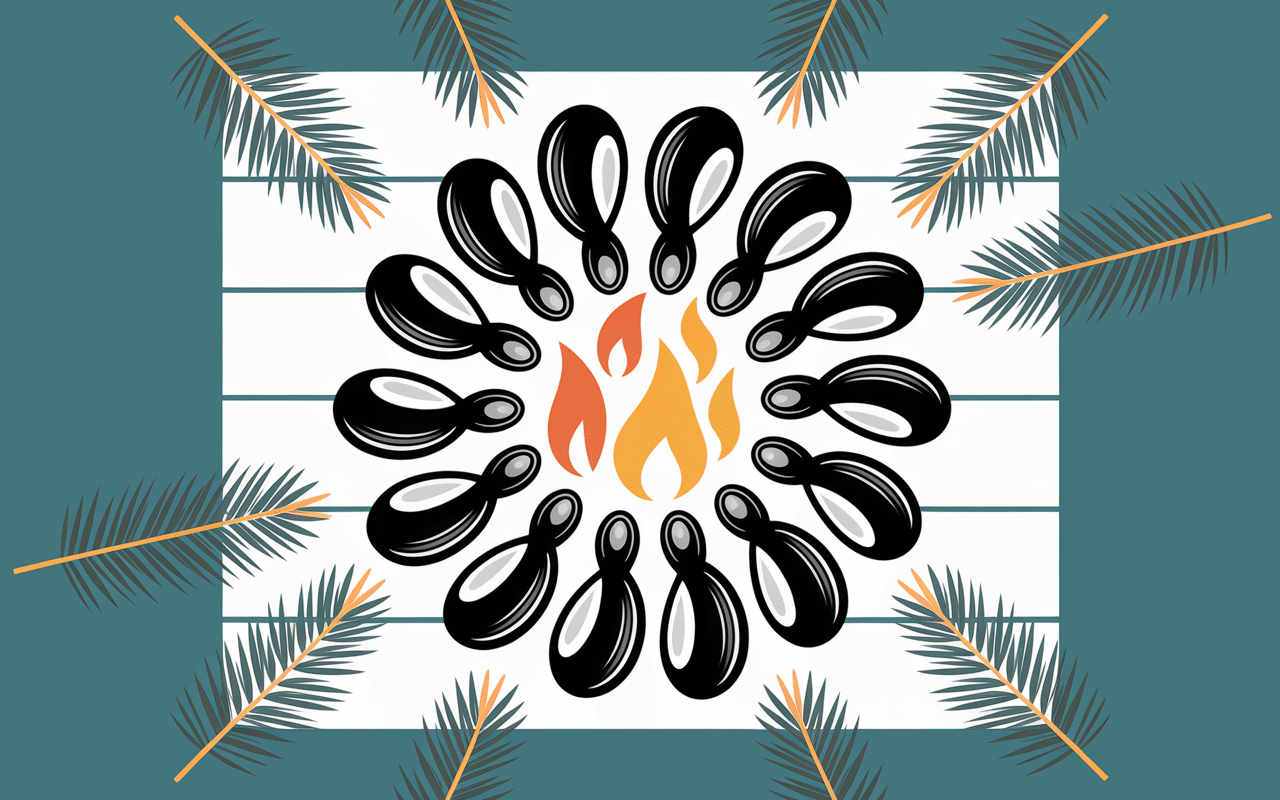 vue aérienne eglade de moule sur planche