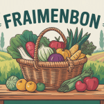 fraimenbon panier frais illustration