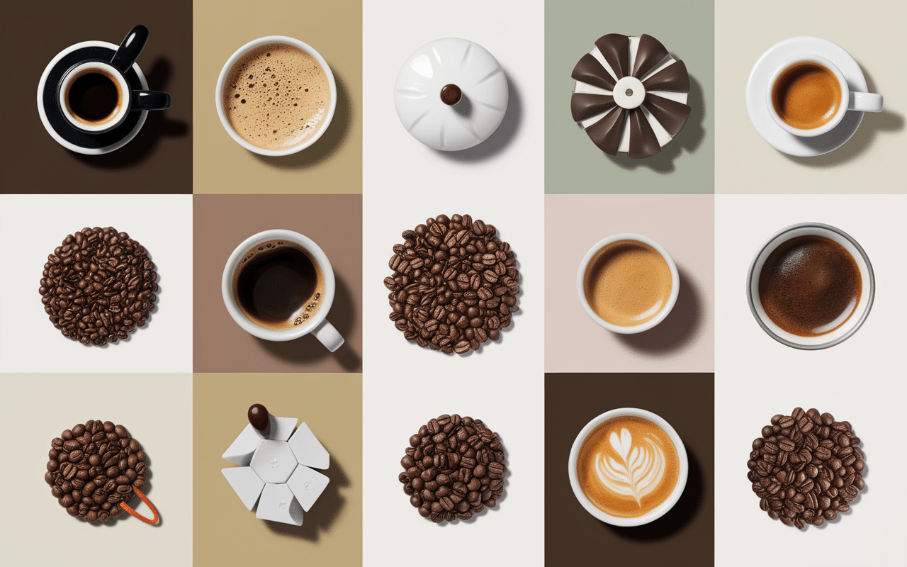 Équipements pour meilleur café en grain et moutures adaptées