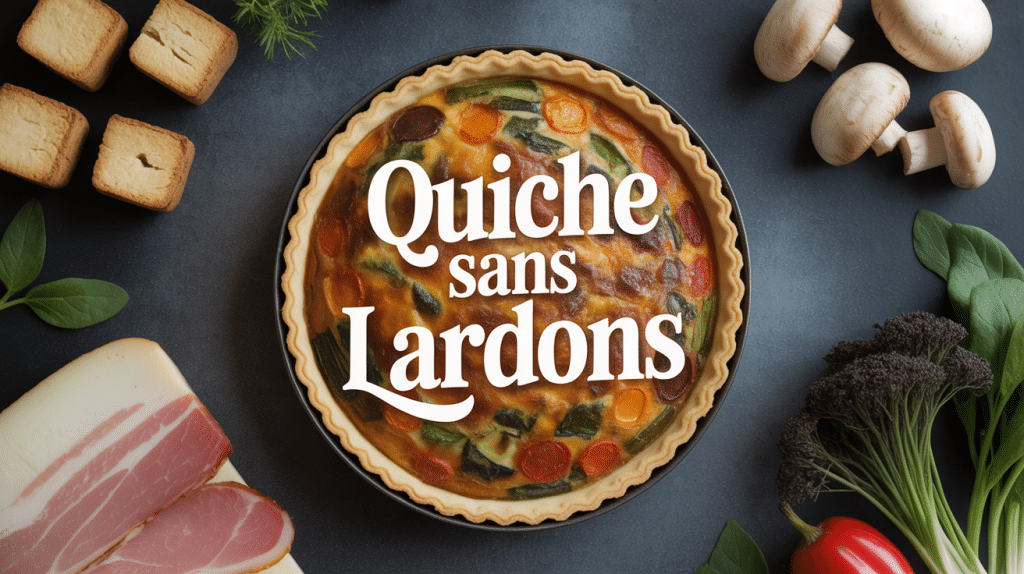 par quoi remplacer les lardons dans une quiche sans lardons légumes tofu