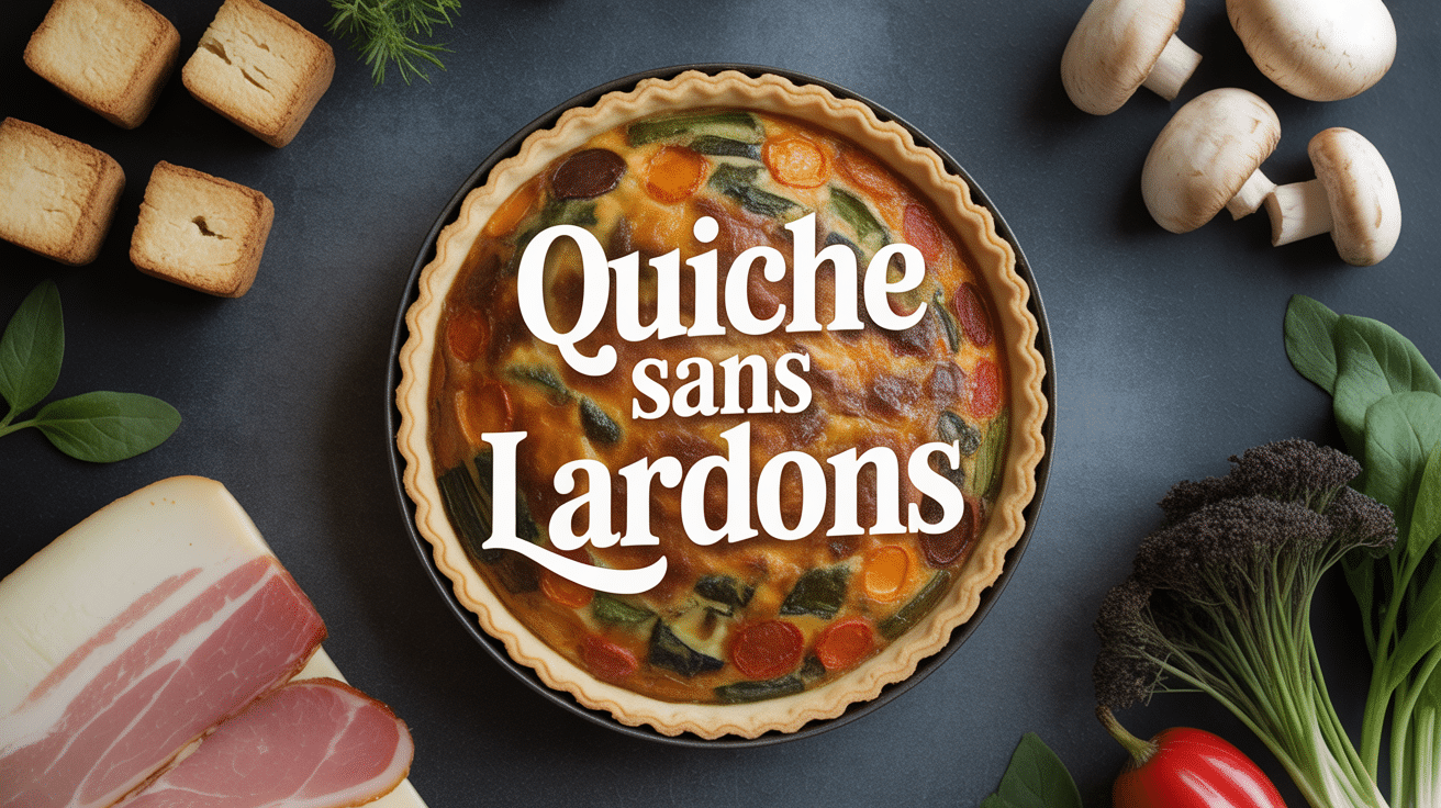 par quoi remplacer les lardons dans une quiche sans lardons légumes tofu