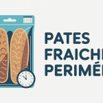 Pâtes fraîches après date dépassée et sécurité