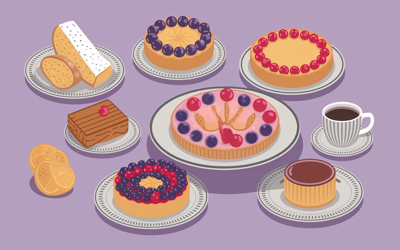 Assortiment spécialités patisserie La Seyne sur Mer