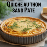 quiche au thon sans pate dorée moule cuisine moderne
