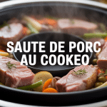 sauté de porc cookeo plat familial vapeur