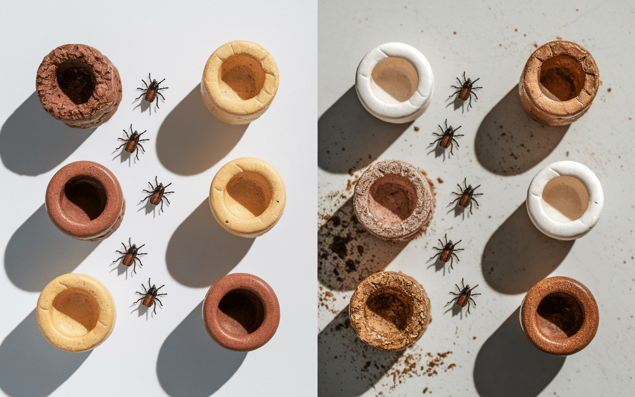 Pâte périmé depuis 2 ans avec insectes et humidité