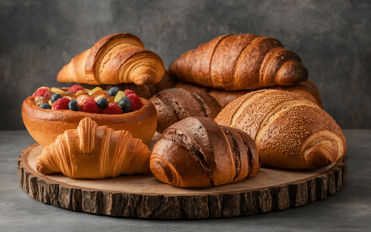 Spécialités boulangerie Heudebouville croissants pains tartes