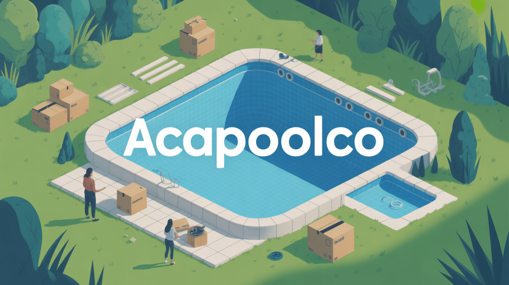 Illustration acapoolco piscine en kit, avis et coûts