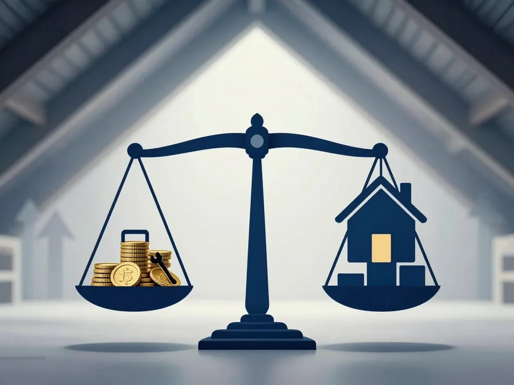 metaphore cout valeur amenagement combles avant apres