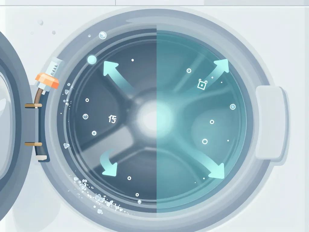 Schéma calcaire et agents séquestrants dans calgon machine a laver