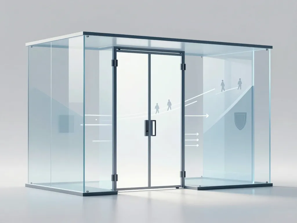 glas sas schéma des usages et du sas tampon vitré