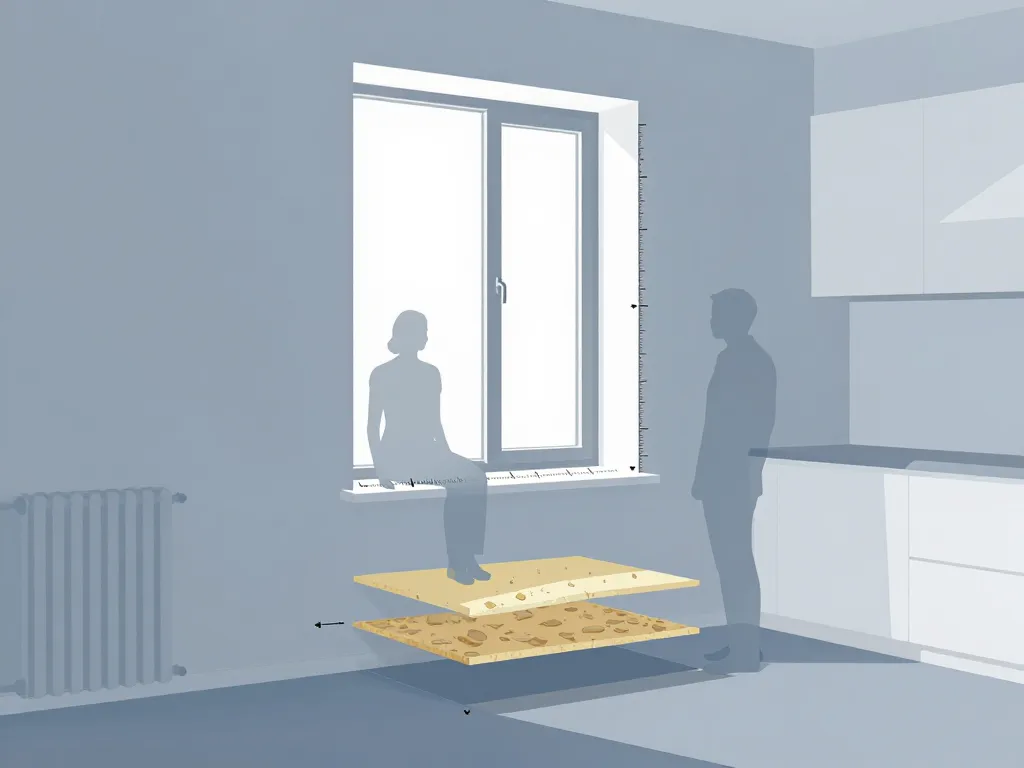 Schema hauteur fenetre sol mesures finitions erreurs
