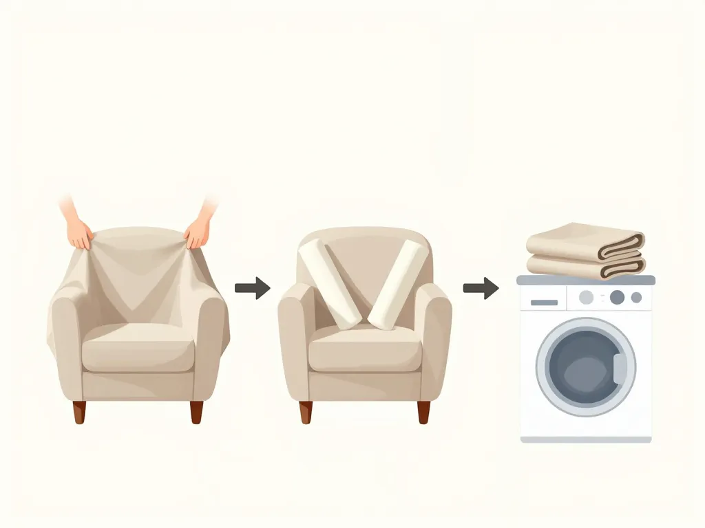 housse fauteuil cabriolet installation et lavage étapes