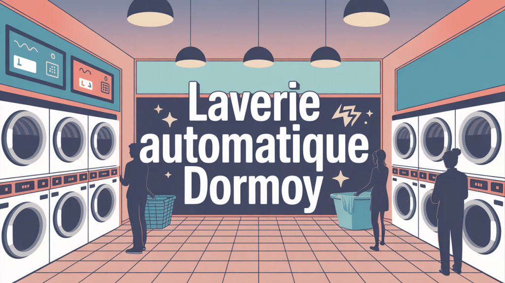 Illustration de laverie automatique Dormoy, services et horaires