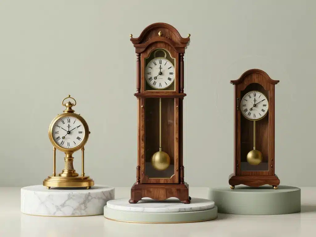 comparatif types pendule horloge ancienne