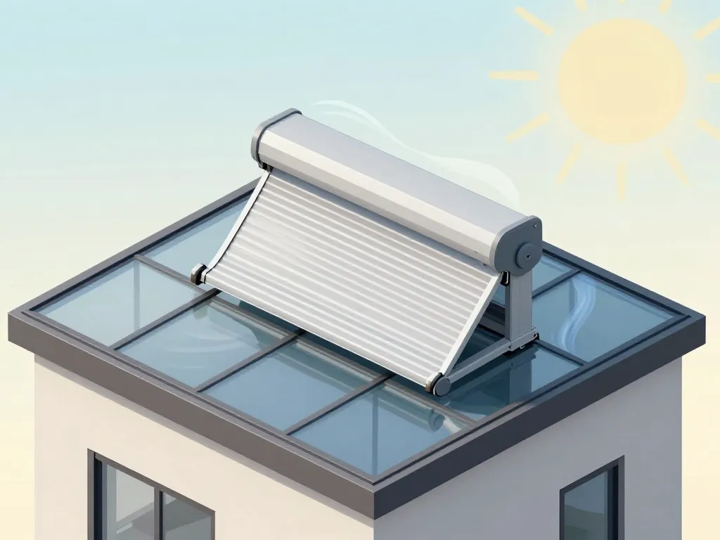 volet roulant toiture véranda bubendorff prix, mécanisme sur toiture