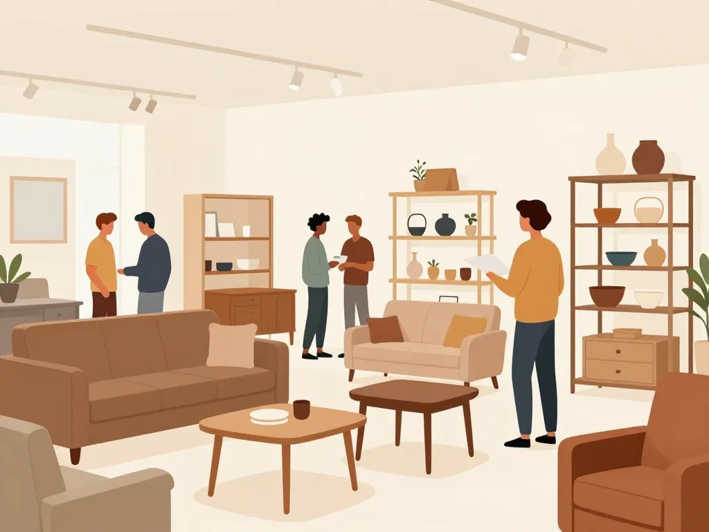 showroom mobilier occasion depot vente seguin meubles