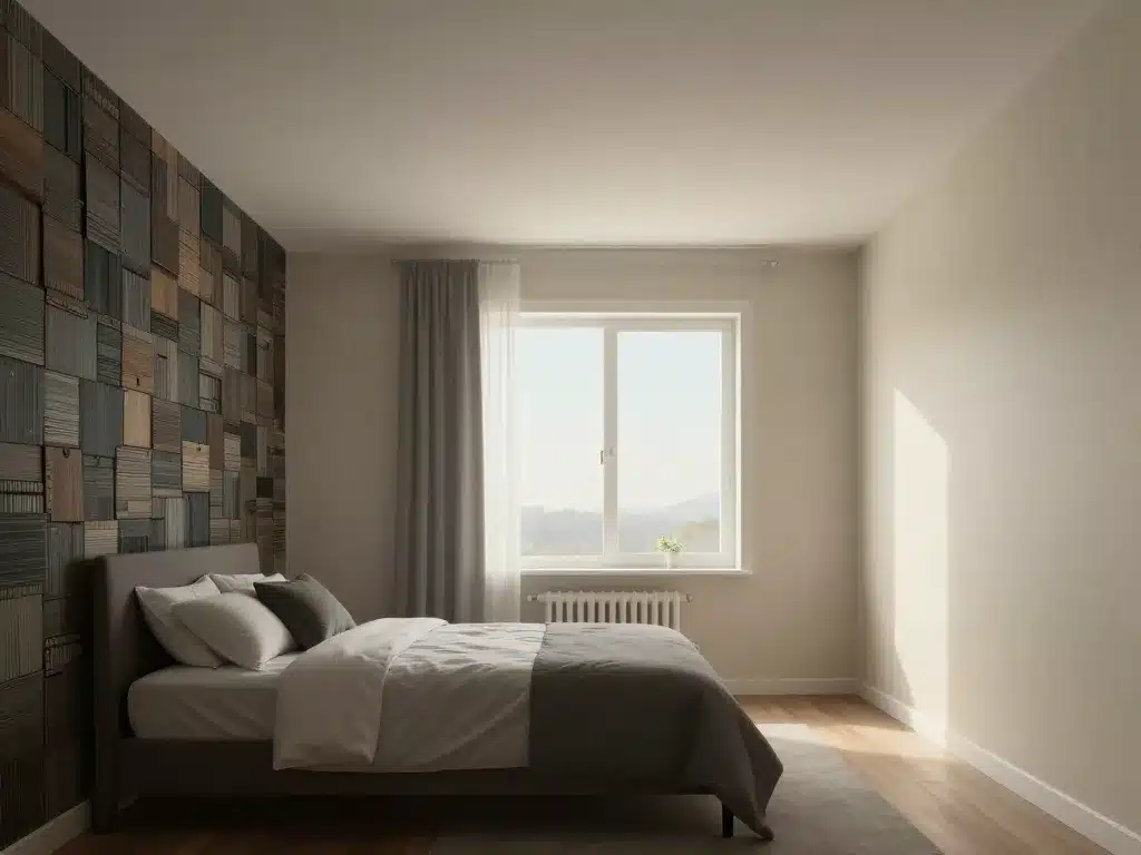 Adapter papier peint panoramique tendance chambre selon espace