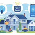 alarme maison qiara illustration sécurité domestique