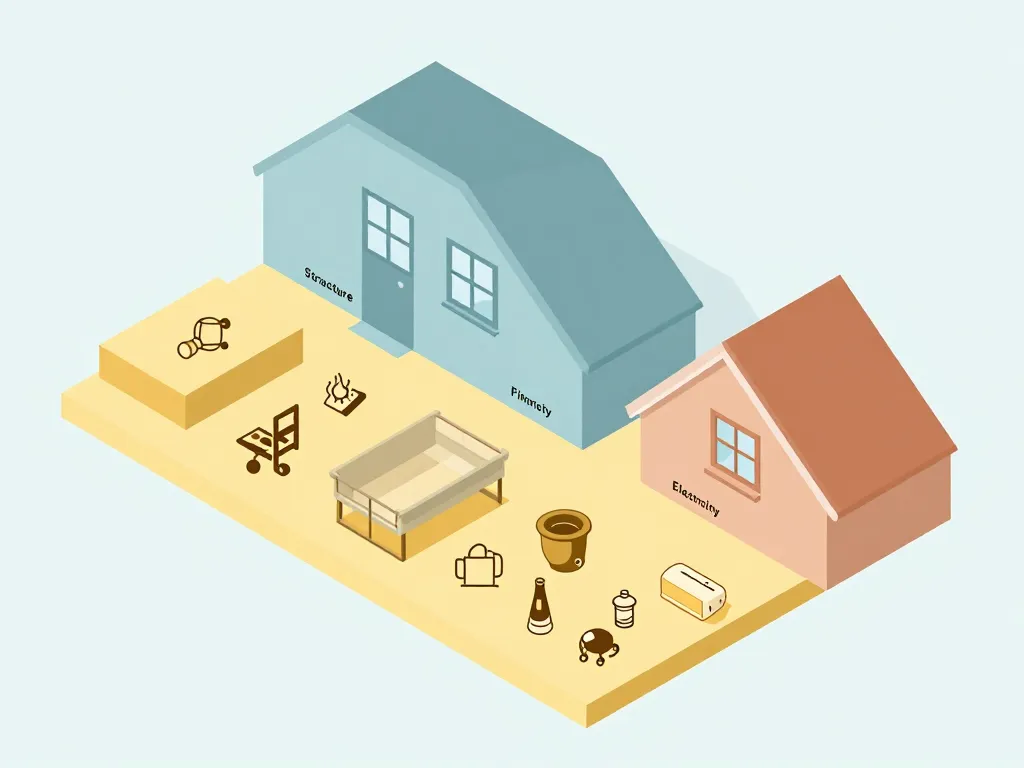 Schema des differents couts amenagement combles cout par poste