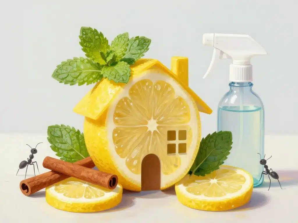 bicarbonate fourmis barrières répulsifs naturels