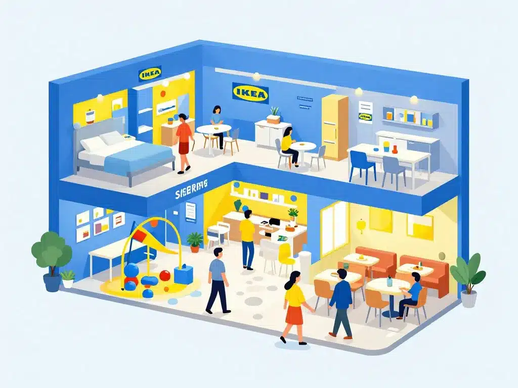 intérieur magasin ikea plan de campagne services