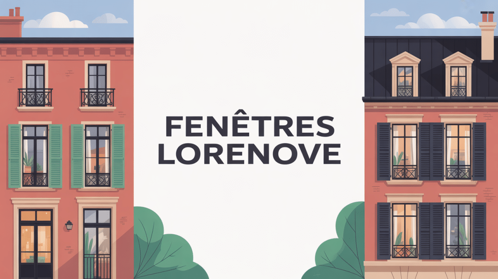 Fenêtres Lorenove en PVC aluminium bois designs contemporains