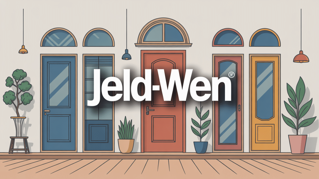 Marché JELD-WEN qualité menuiseries visuel SEO