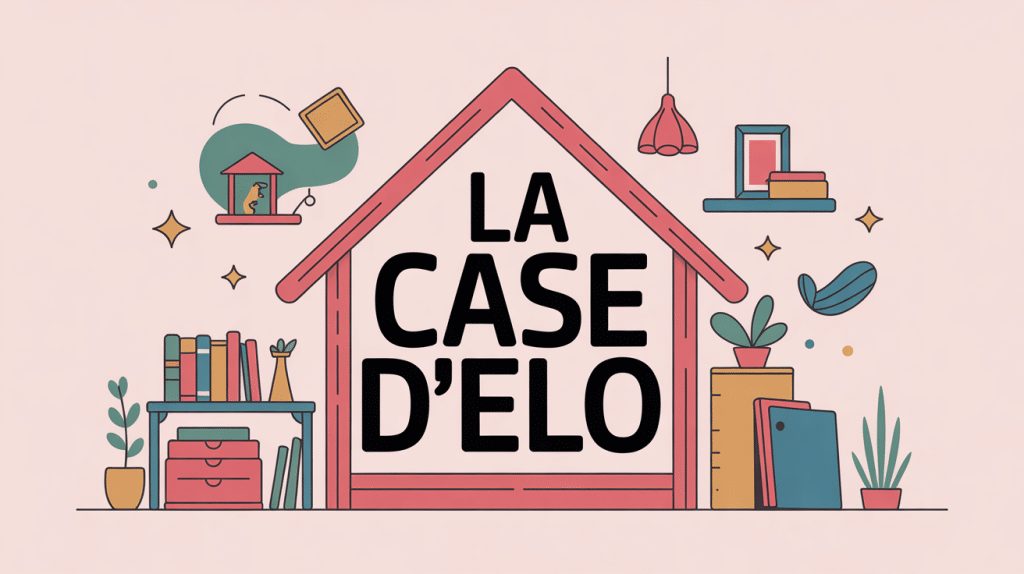 illustration créative de la case d elo