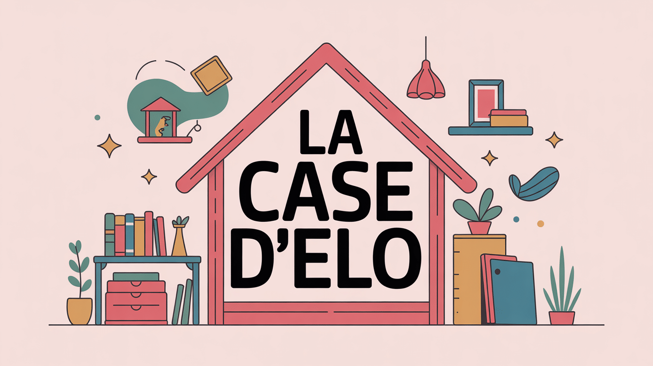 illustration créative de la case d elo