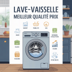 Illustration lave vaisselle meilleur rapport qualité prix cuisine moderne