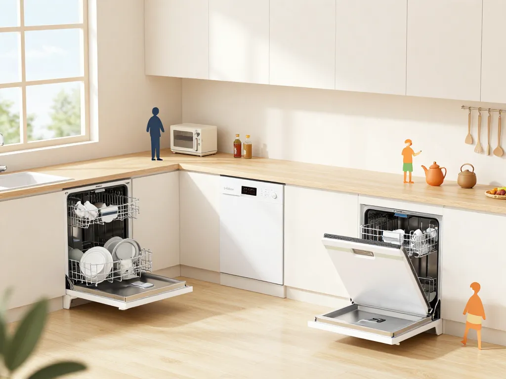 Comparatif lave vaisselle meilleur rapport qualité prix différents logements