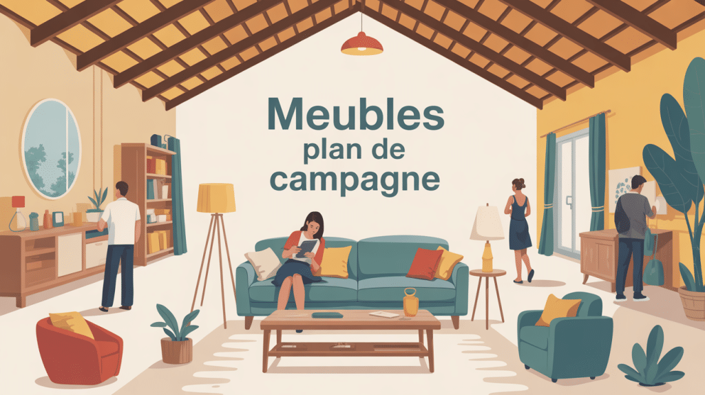 Ambiance achats meubles Plan de Campagne