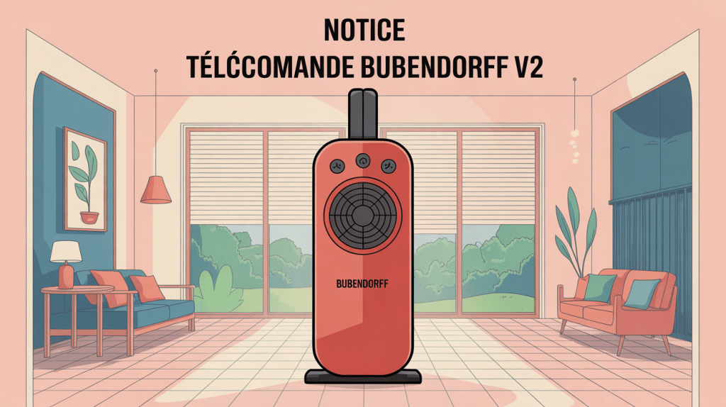 notice télécommande bubendorff v2 illustration guide