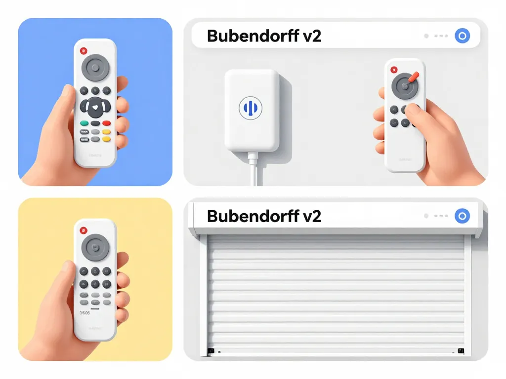 notice télécommande bubendorff v2 guide programmation