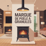 poele a granule quelle marque choisir illustration vecteur moderne