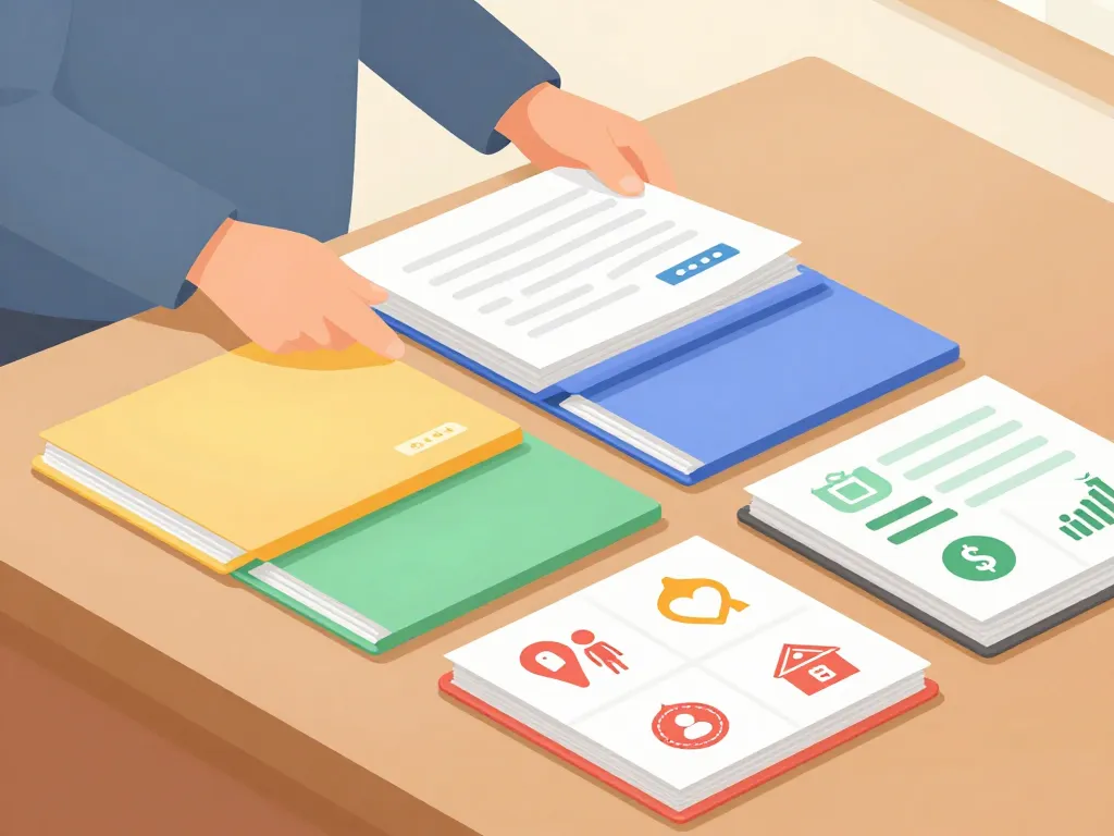 retraité triant papiers essentiels retraite